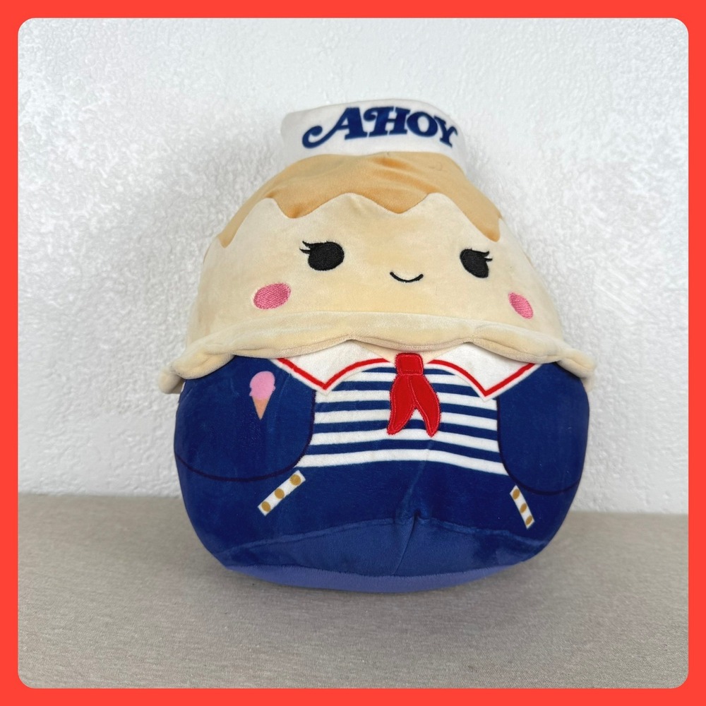 Squishmallow Stranger Things USS Butterscotch 10" Plush Robin Buckley Ahoy